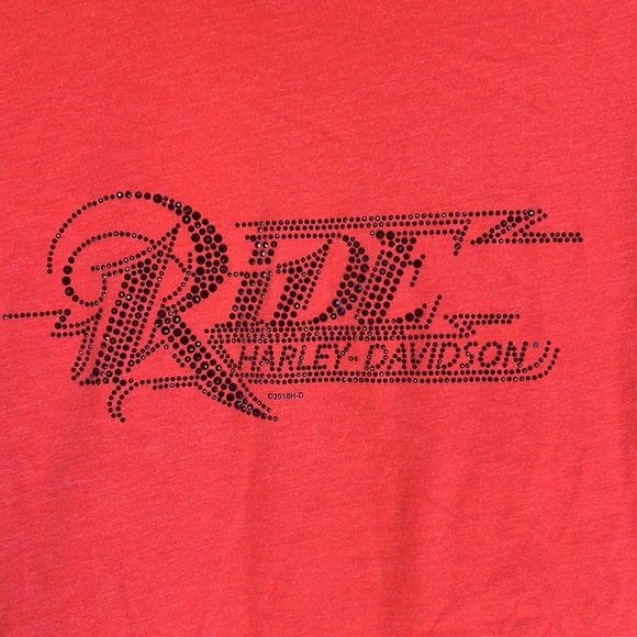 Babydoll Harley Davidson t-shirt - Picture 2 of 6